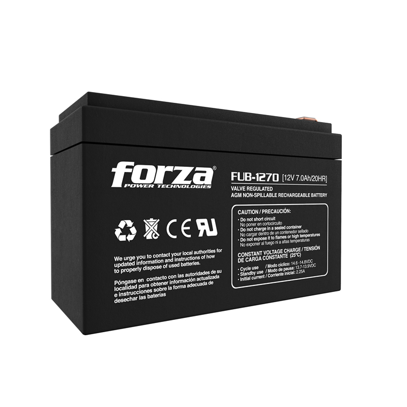 UPS Battery:Forza FUB-1270 - Battery - 12V 7ah