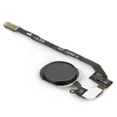 Touch ID Sensor Home Button Key Flex Cable Ribbon Assembly for iPhone 5S - Black