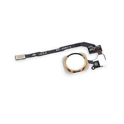 Touch ID Sensor Home Button Key Flex Cable Ribbon Assembly for iPhone 5S - Gold