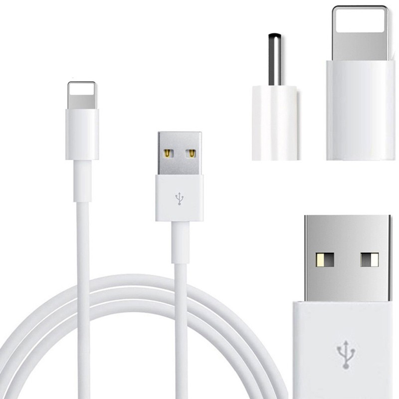 8 pin to USB Data Sync Charger Cable Cord for iPhone 5 5s 5c 6+ iPod Touch Nano