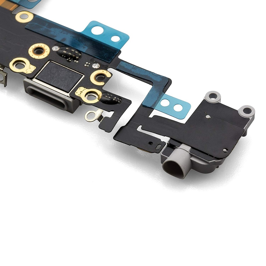 Headphone Jack Mic Charging Dock Port Flex Cable for iPhone 6S Plus 5.5'' Gray