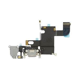 Charging Port Charger Dock Headphone Audio Flex Cable for iPhone 6S 4.7' White