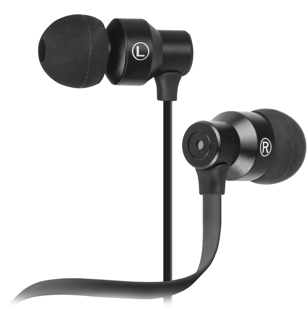 KlipX Headphones KHS-215BK Neat Buds in ear Microphone Vol