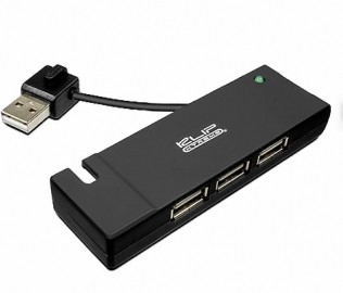 Klip Xtreme KUH-400B - Hub - 4 x USB 2.0