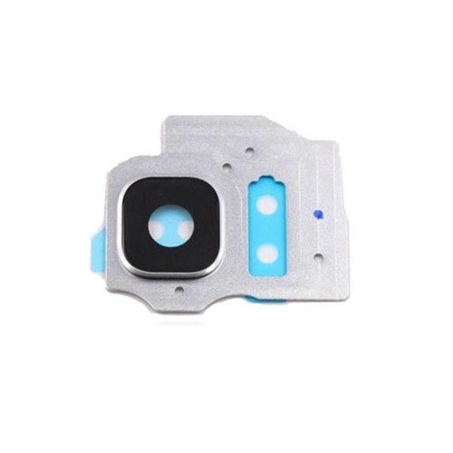 Rear Back Camera REAL Glass Lens Cover for Samsung Galaxy S8 Plus (Silver)