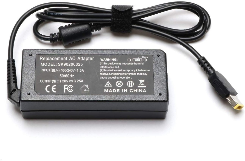 Replacement AC Adapter Laptop Charger ADLX65N for