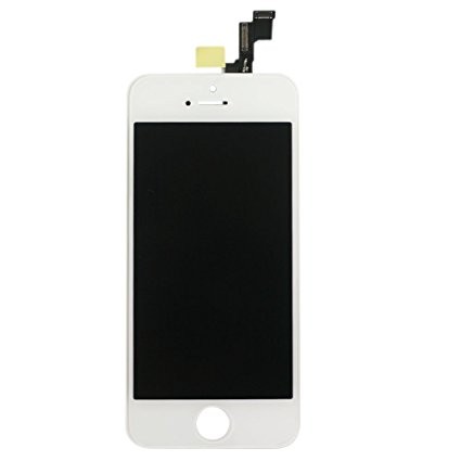 LCD Display Screen Touch Digitizer Glass Assembly for iPhone 5S White