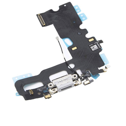 Charging Dock Port Flex Cable with Mic Antenna for iPhone 7 Plus 5.5 (White)